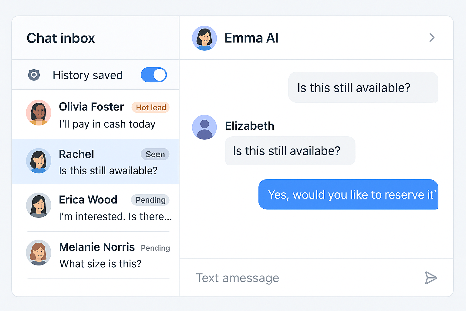 Відповіді на повідомлення